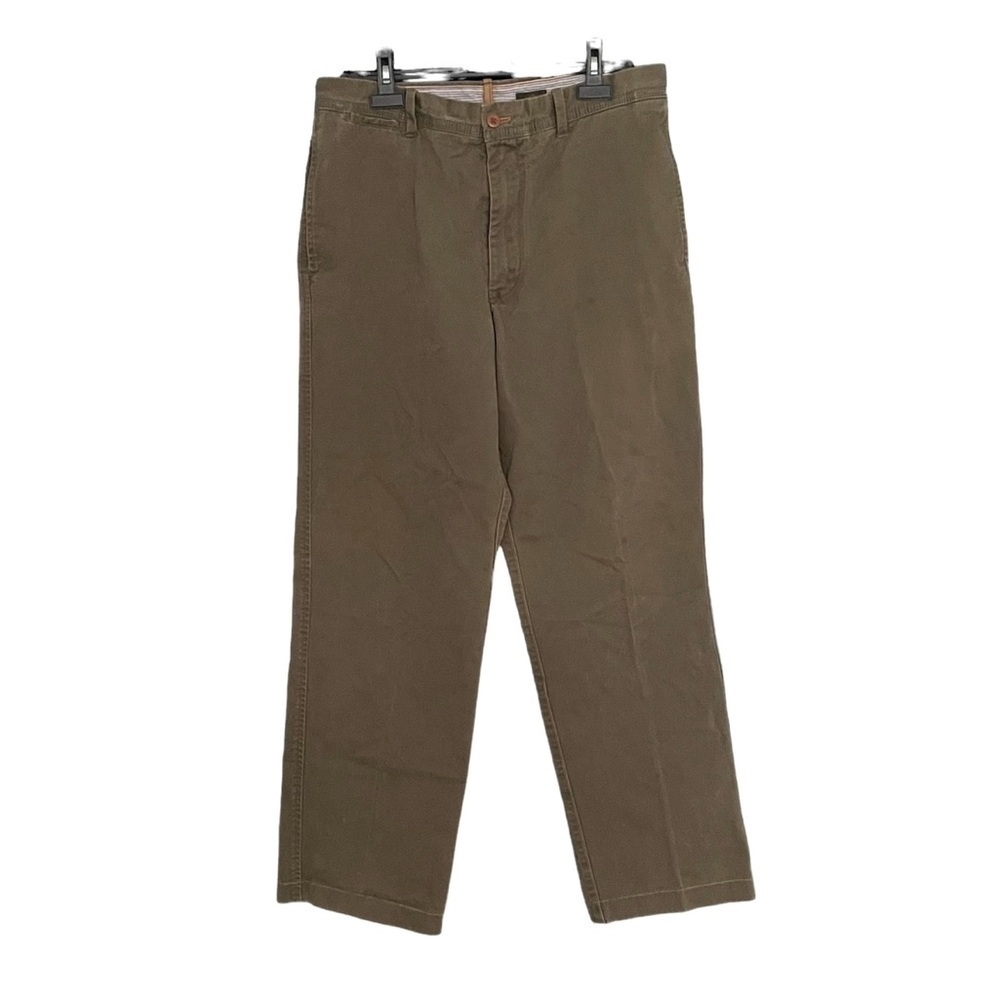 TIMBERLAND Men’s Cotton Casual Pants Olive Army Green 34